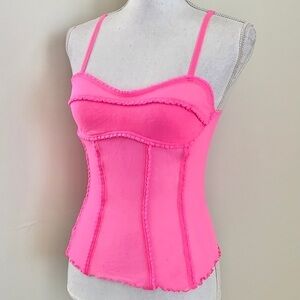 Victoria’s Secret Y2K Mesh Bustier Cami